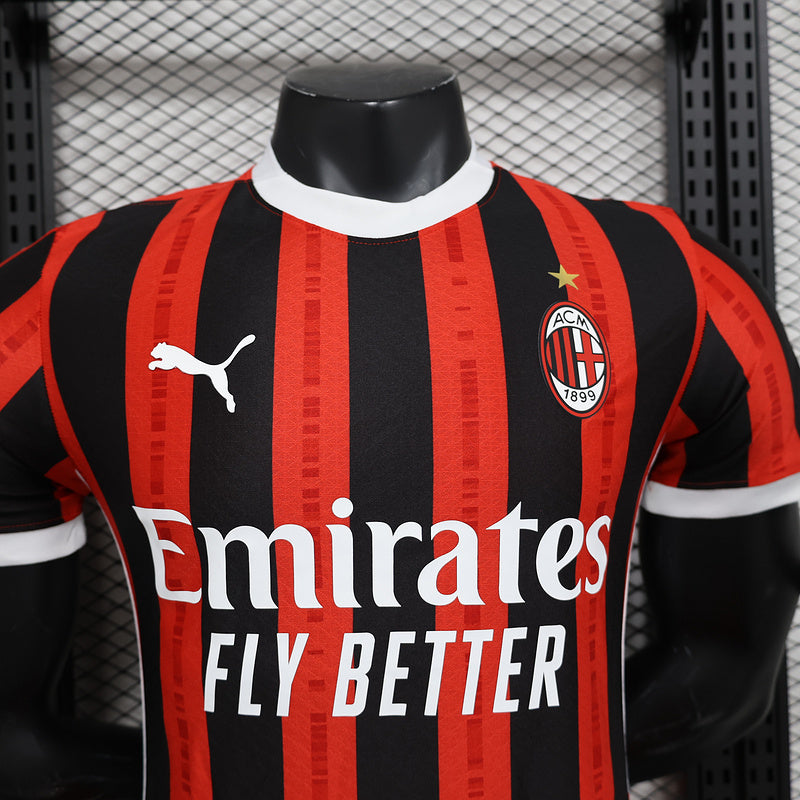 Camisola AC Milan Principal 24/25 Versão Jogador