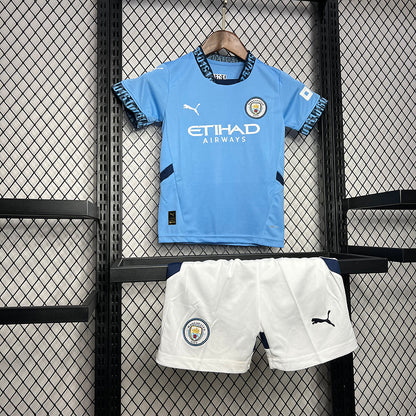 Kit Criança Manchester City Principal 24/25