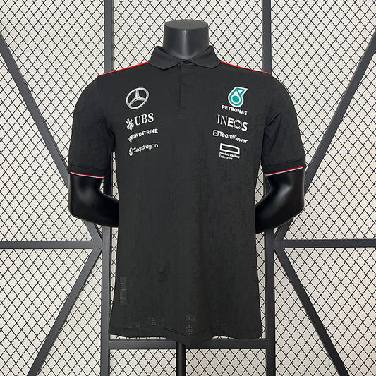 Polo F1 Mercedes AMG Petronas 2024 Preto