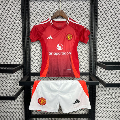 Kit Criança Manchester United Principal 24/25