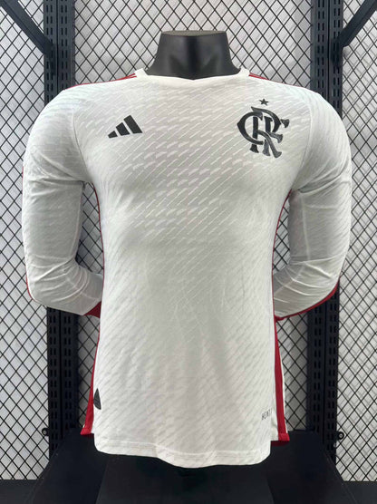 Camisola Flamengo Secundária 24/25 Versão Jogador Manga Longa