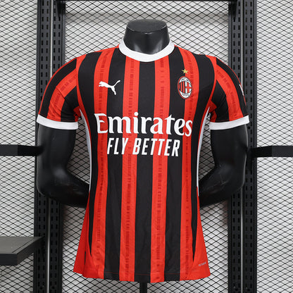 Camisola AC Milan Principal 24/25 Versão Jogador