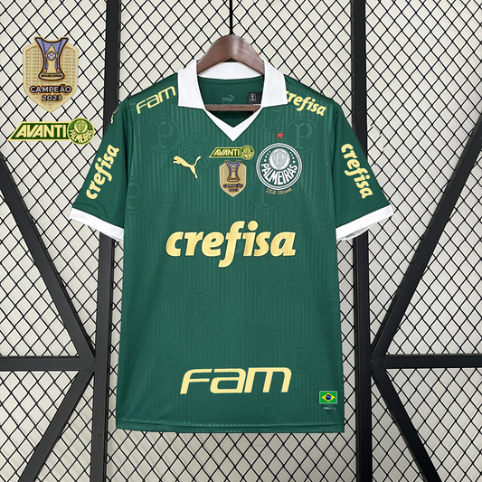 Camisola Palmeiras Principal 24/25 Versão Adepto - Todos os sponsers