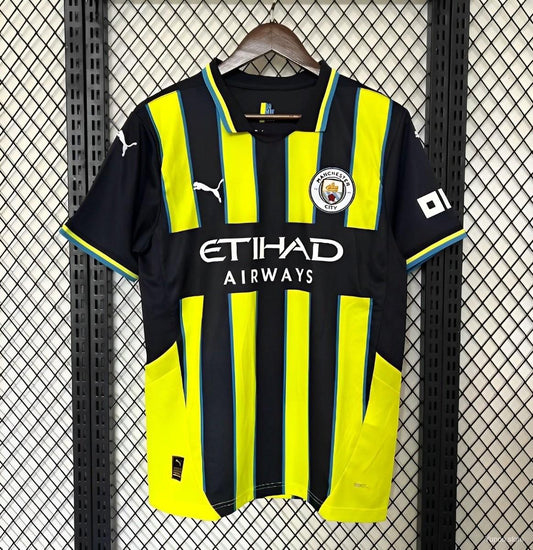 Camisola Manchester City 24/25 Secundária Versão Adepto