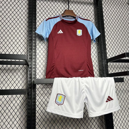 Kit Criança Aston Villa Principal 24/25