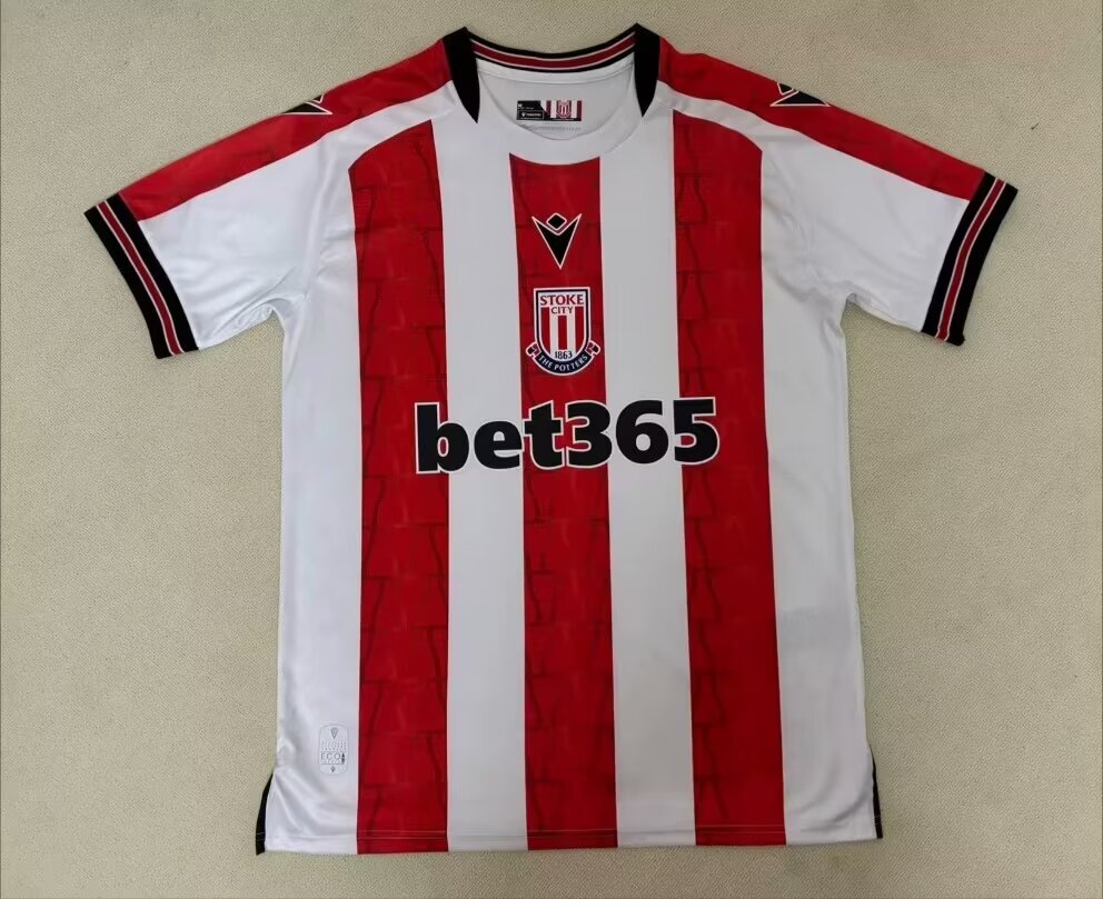 Camisola Stoke City 24/25 Principal Versão Adepto