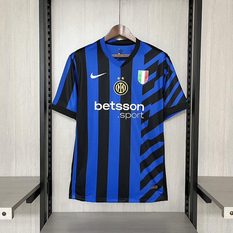 Camisola Inter Milan 24/25 Principal Versão Adepto