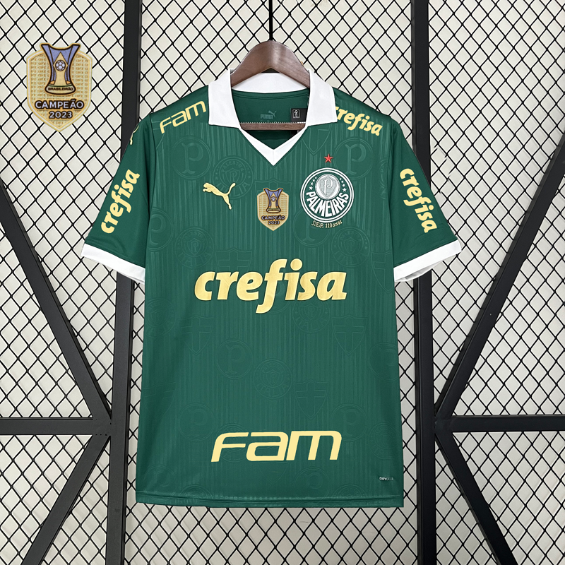 Camisola Palmeiras Principal 24/25 Versão Adepto - Todos os sponsers