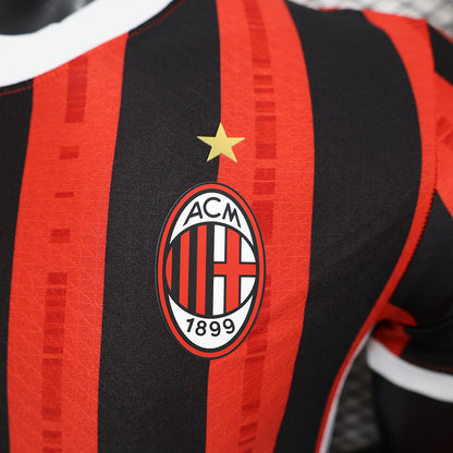 Camisola AC Milan Principal 24/25 Versão Jogador