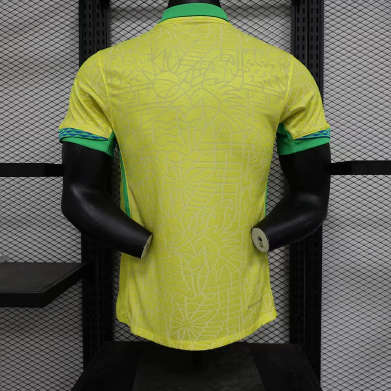 Camisola Brasil Principal 24/25 Versão Jogador