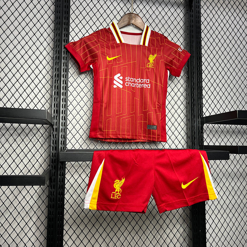 Kit Criança Liverpool Principal 24/25