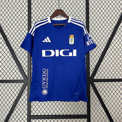 Camisola Real Oviedo Principal 24/25 Versão Adepto