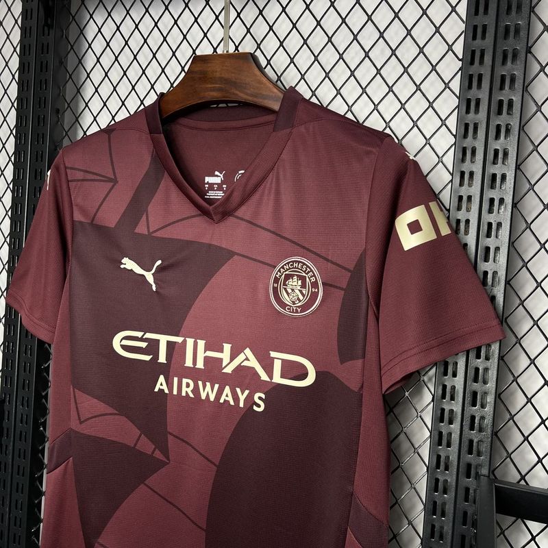 Camisola Manchester City 24/25 Alternativa Versão Adepto