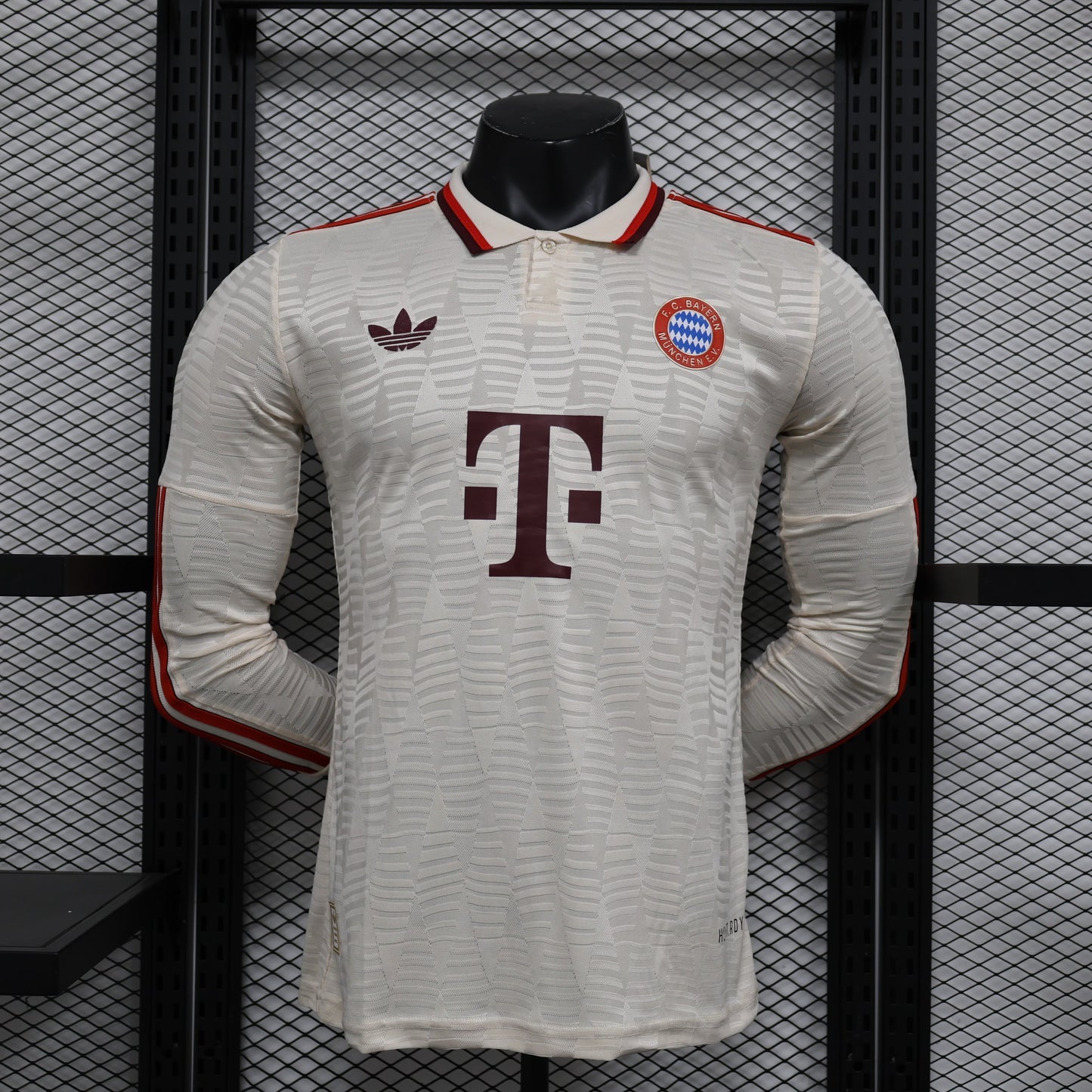 Camisola Bayern Alternativa 24/25 Versão Jogador Manga Longa