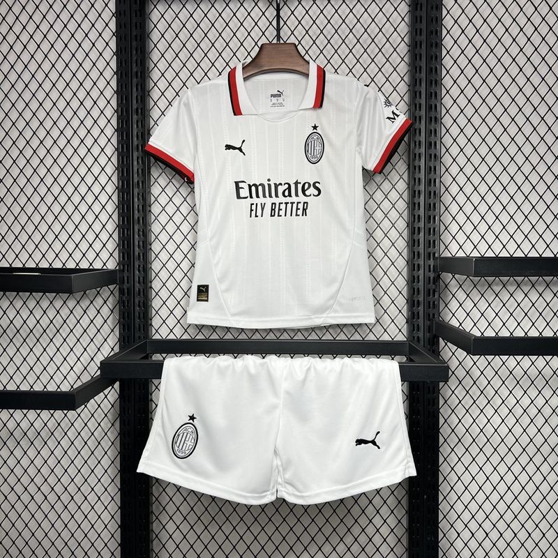 Kit Criança AC Milan Secundário 24/25