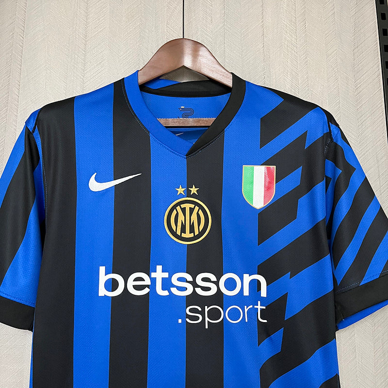 Camisola Inter Milan 24/25 Principal Versão Adepto