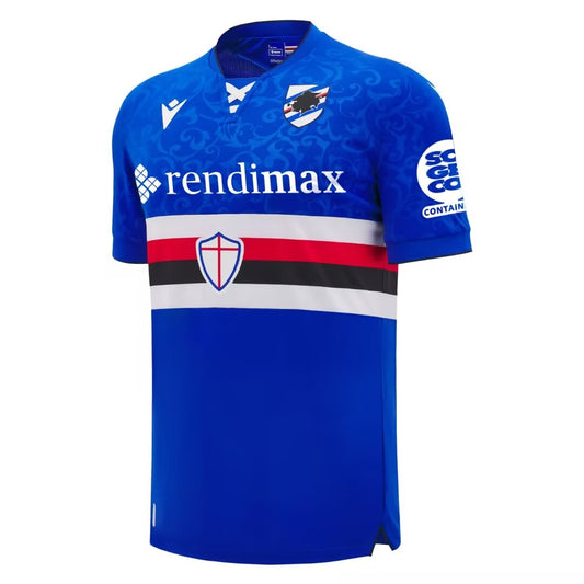 Camisola Sampdoria Principal 24/25 Versão Adepto