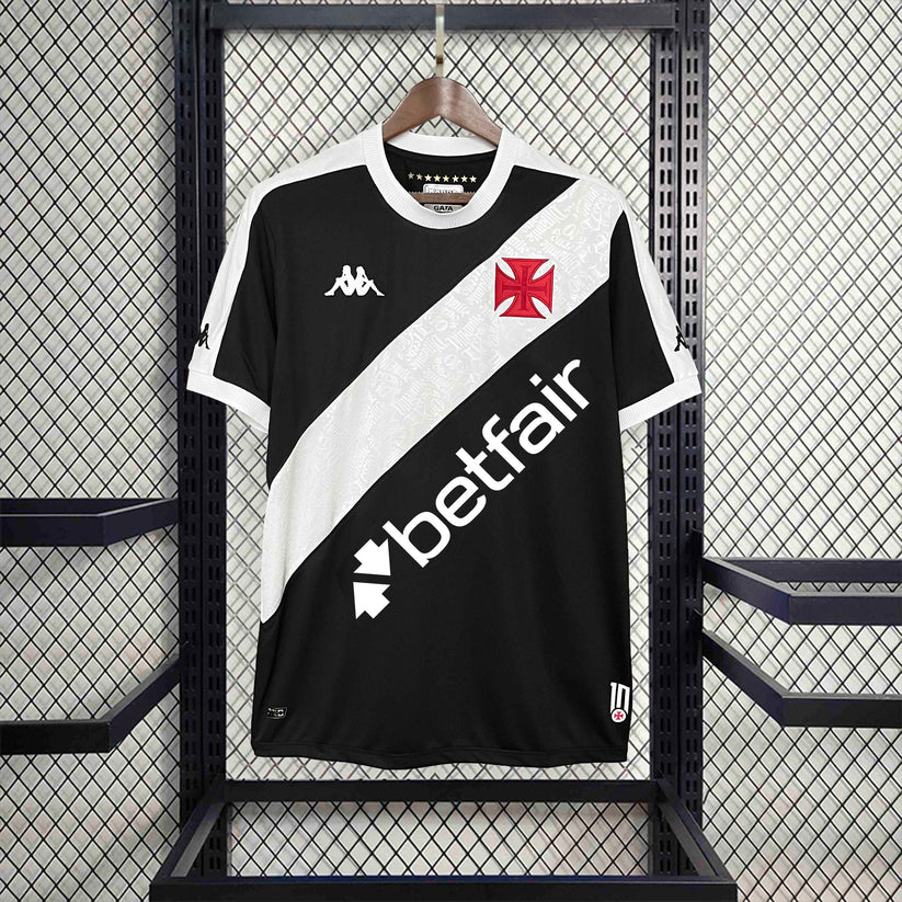 Camisola Vasco da Gama Principal 24/25 Versão Adepto - Todos os sponsers