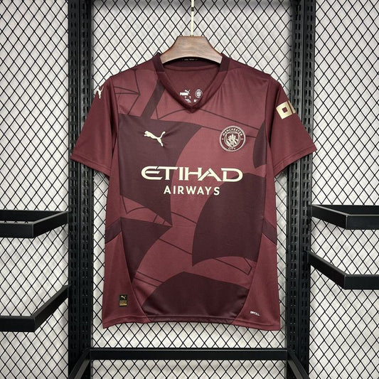 Camisola Manchester City 24/25 Alternativa Versão Adepto