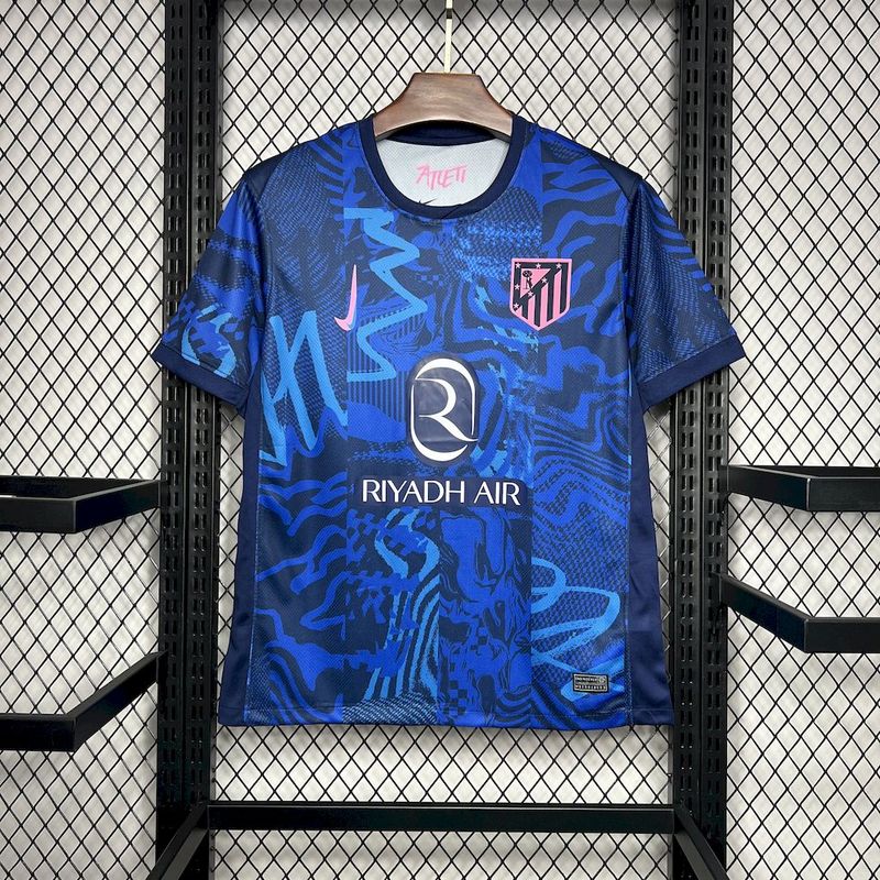 Camisola Atletico Madrid 24/25 Alternativa Versão Adepto