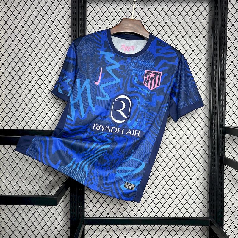 Camisola Atletico Madrid 24/25 Alternativa Versão Adepto