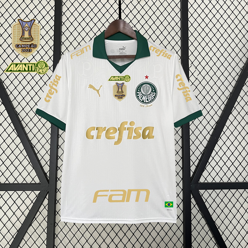 Camisola Palmeiras Secundária 24/25 Versão Adepto - Todos os sponsers