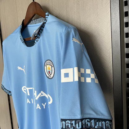 Camisola Manchester City 24/25 Principal Versão Adepto