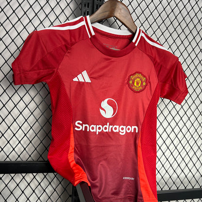 Kit Criança Manchester United Principal 24/25