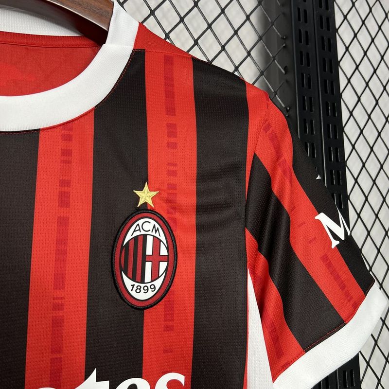 Camisola AC Milan Principal 24/25 Versão Adepto