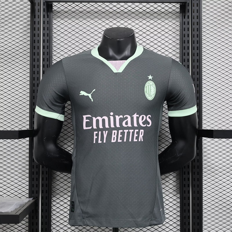 Camisola AC Milan Alternativa 24/25 Versão Jogador