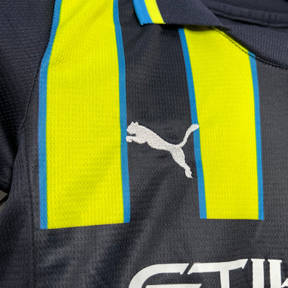 Kit Criança Manchester City Secundário 24/25