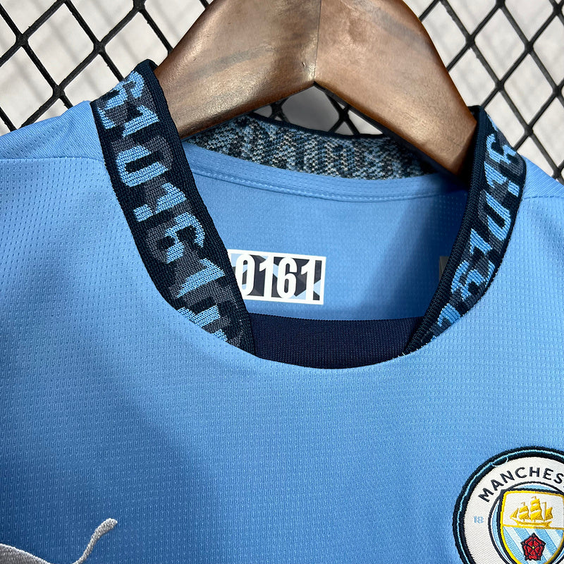 Kit Criança Manchester City Principal 24/25