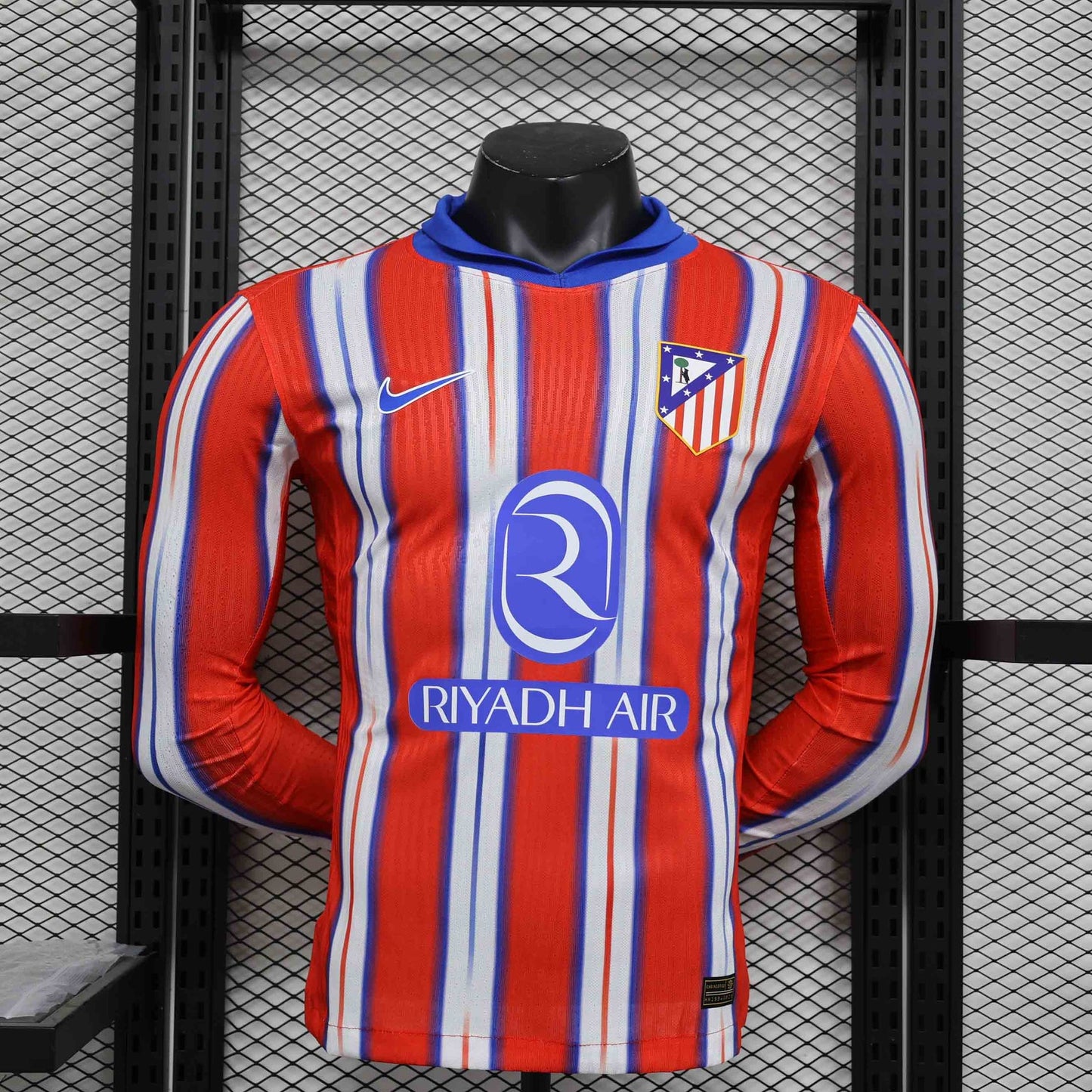 Camisola Atletico Madrid 24/25 Principal Versão Jogador Manga Longa