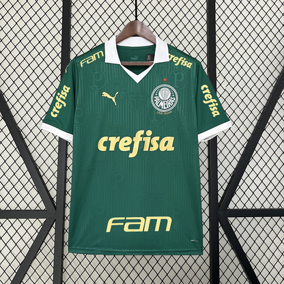 Camisola Palmeiras Principal 24/25 Versão Adepto - Todos os sponsers