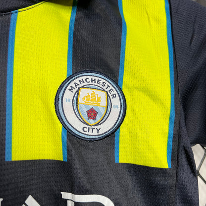 Kit Criança Manchester City Secundário 24/25